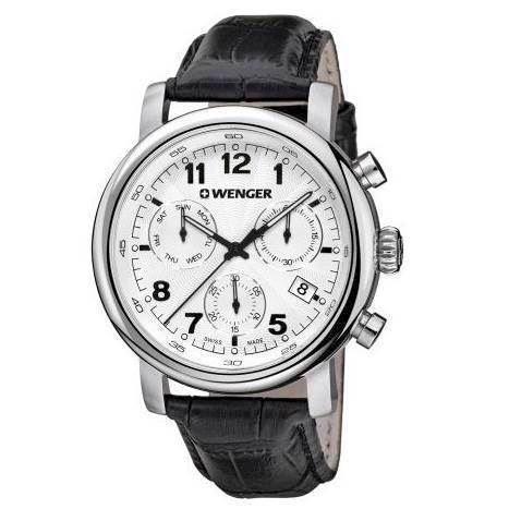 Image of Wenger Urban Classic Chrono mat rustfri stål Quartz med chrono Herre ur, model 01.1043.109